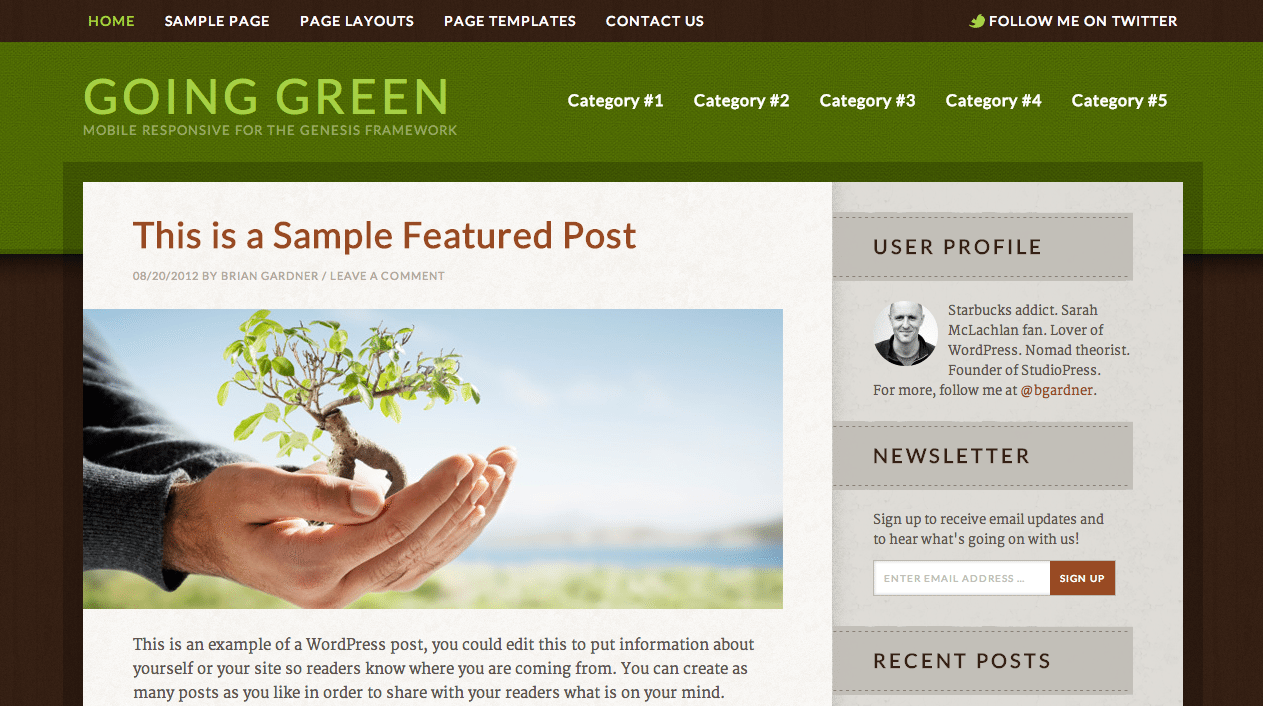 Going Green